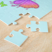 Rainbow Butterfly Puzzle Legpuzzel (Zijkant)