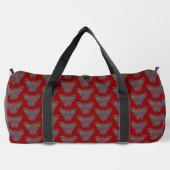 Rainbow Butterfly (red) - Duffel Bag Plunjezak (Achterkant)
