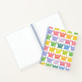 Rainbow Butterfly Sketchpad-Notitieboek Notitieboek (Binnen)