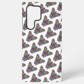 Rainbow Butterfly (w) - Samsung (S22 Ultra) Hoesje Samsung Galaxy Hoesje (Achterkant)