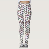 Rainbow Butterfly (wit) - Leggings (Voorkant)