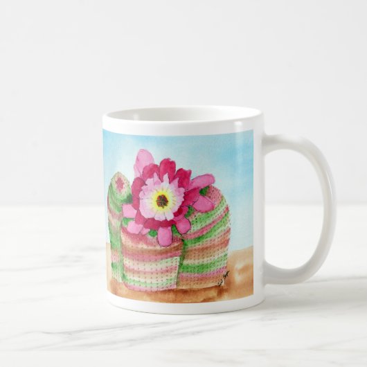 Rainbow Cactus Cup Koffiemok (Rechts)
