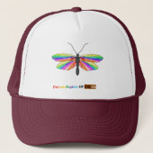 Rainbow Caddisfly Trucker Pet (Voorkant)