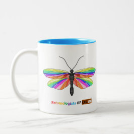 Rainbow Caddisfly Tweekleurige Koffiemok