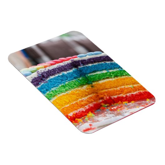 RAINBOW CAKE FLEXIBEL MAGNET MAGNEET (Rechterzijde)
