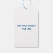 Rainbow Cake Happy Birthday maakt een wens Cadeaulabel (Achterkant)