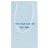 Rainbow Cake Happy Birthday maakt een wens Klein Cadeauzakje (Achterkant)