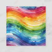 Rainbow Cake QR-code Informatiekaartje (Achterkant)