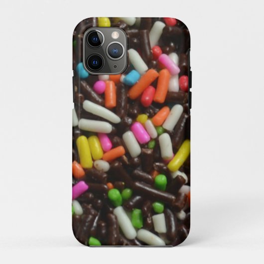 RAINBOW CAKE SPRINKLES IPHONE CASES (Achterkant)
