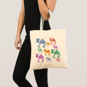 Rainbow Camel Bag Tote Bag (Voorkant (product))