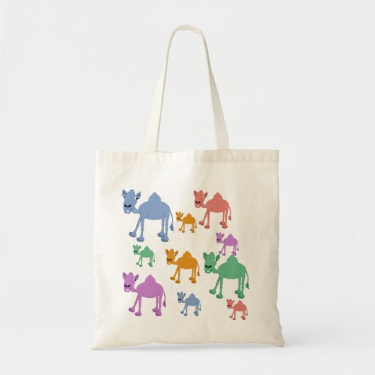 Rainbow Camel Bag Tote Bag (Voorkant)