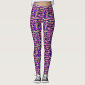 Rainbow Camouflage Leggings van vrouwen (Voorkant)