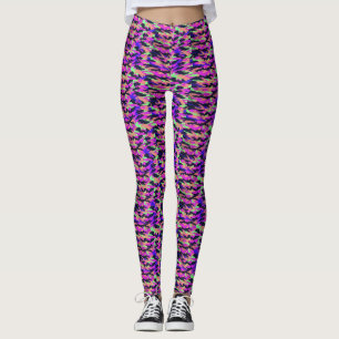 Rainbow Camouflage Leggings van vrouwen