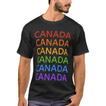 Rainbow CANADA-shirten en -jassen