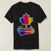 Rainbow Canada T-shirt (Design voorkant)