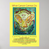 Rainbow Cancer Angel Poster (Voorkant)