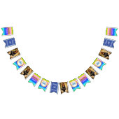 Rainbow Cancer Glitter Verjaardagsfeest Vlaggetjes (Alle)