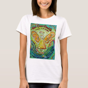 Rainbow Cancer kan Angel Art T-shirt niet maken