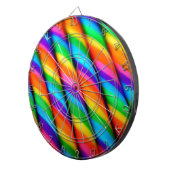 Rainbow Candy Cane Dartbord (Voorkant Rechts)