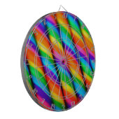 Rainbow Candy Cane Dartbord (Voorkant Links)