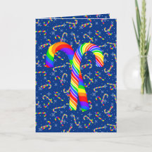 Rainbow Candy Canes Pride Kerstmis
