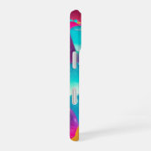 Rainbow Candy Hearts Phone Case iPhone 16 Hoesje (Rechterkant)