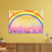 rainbow canvas afdruk (Insitu (Woonkamer))