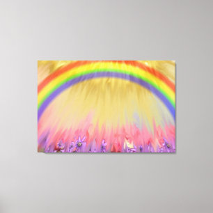 rainbow canvas afdruk