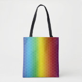 RAINBOW CANVAS TAS. TOTE BAG (Voorkant)