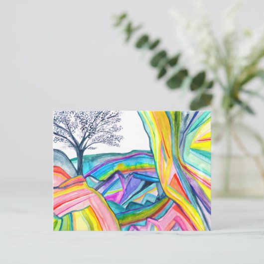 RAINBOW CANYON CUSTOM BRIEFKAART (Staand voorkant)