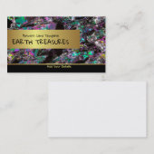 Rainbow Carborundum Crystals Visitekaartje (Voorkant / Achterkant)