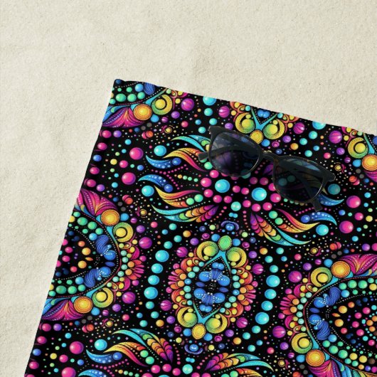 Rainbow Carnival Strandlaken (In situ)