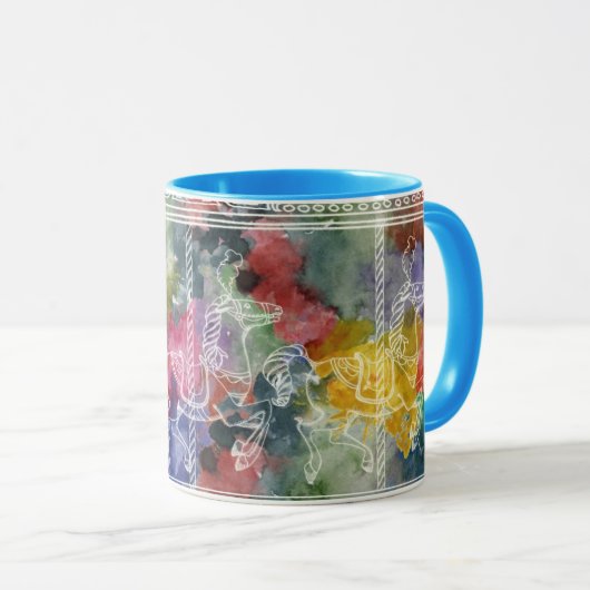 Rainbow Carousel Mok (Voorkant rechts)