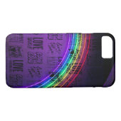 rainbow Case-Mate iPhone case (Achterkant (Horizontaal))