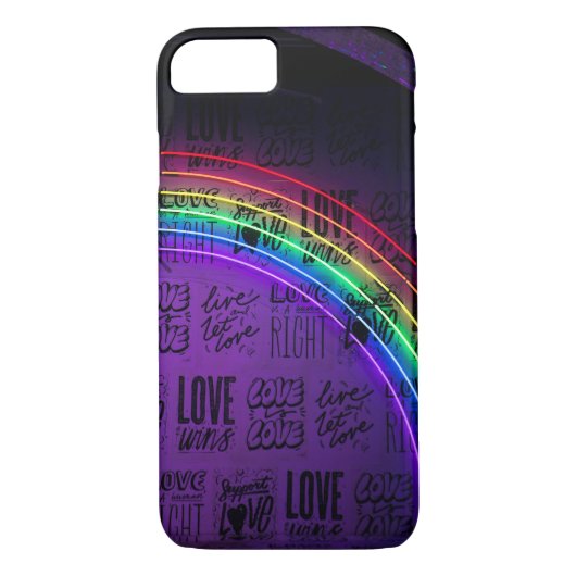 rainbow Case-Mate iPhone case (Achterkant)