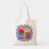 Rainbow Casino Queen Poker-tas Tote Bag (Achterkant)