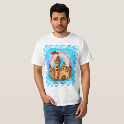 Rainbow Castle T-shirt (Voorkant volledig)