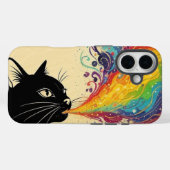 Rainbow cat Case-Mate iPhone case (Achterkant (horizontaal))