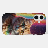Rainbow Cat Magic Case-Mate iPhone Case (Achterkant (horizontaal))