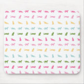 Rainbow Cat Pattern Muismat (Voorkant)