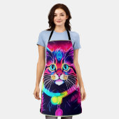 Rainbow Cat Vibes Schort (Gedragen)