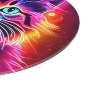 Rainbow Cat Vibes Snijplank (Hoek)