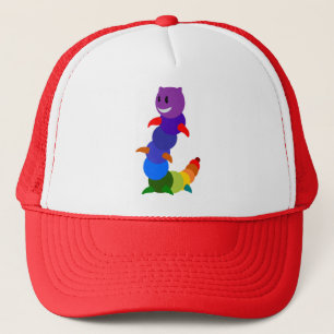 RAINBOW CATERPILLAR TRUCKER PET