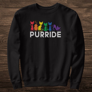 Rainbow Cats Purride LGBTQ Pride Trui