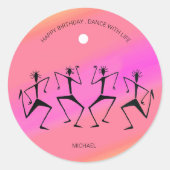 Rainbow Celebration Dance Sticker (Voorkant)