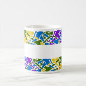 Rainbow Celtic Hounds Koffiemok (Center)