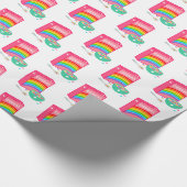 Rainbow Cereal Pattern Cadeaupapier (Hoek)