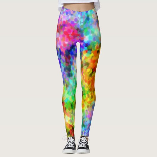 Rainbow Chakra Leggings (Voorkant)