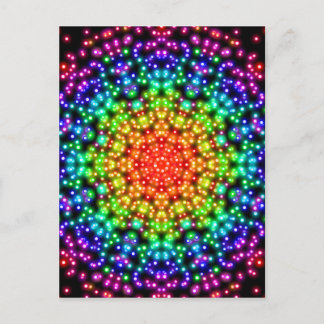 Rainbow Chakra Universe Postcard Briefkaart