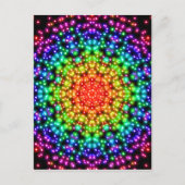 Rainbow Chakra Universe Postcard Briefkaart (Voorkant)